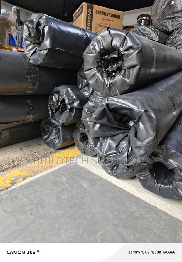 Heavy Duty Black Polythene Sheet Roll/DPM - thumbnail 2