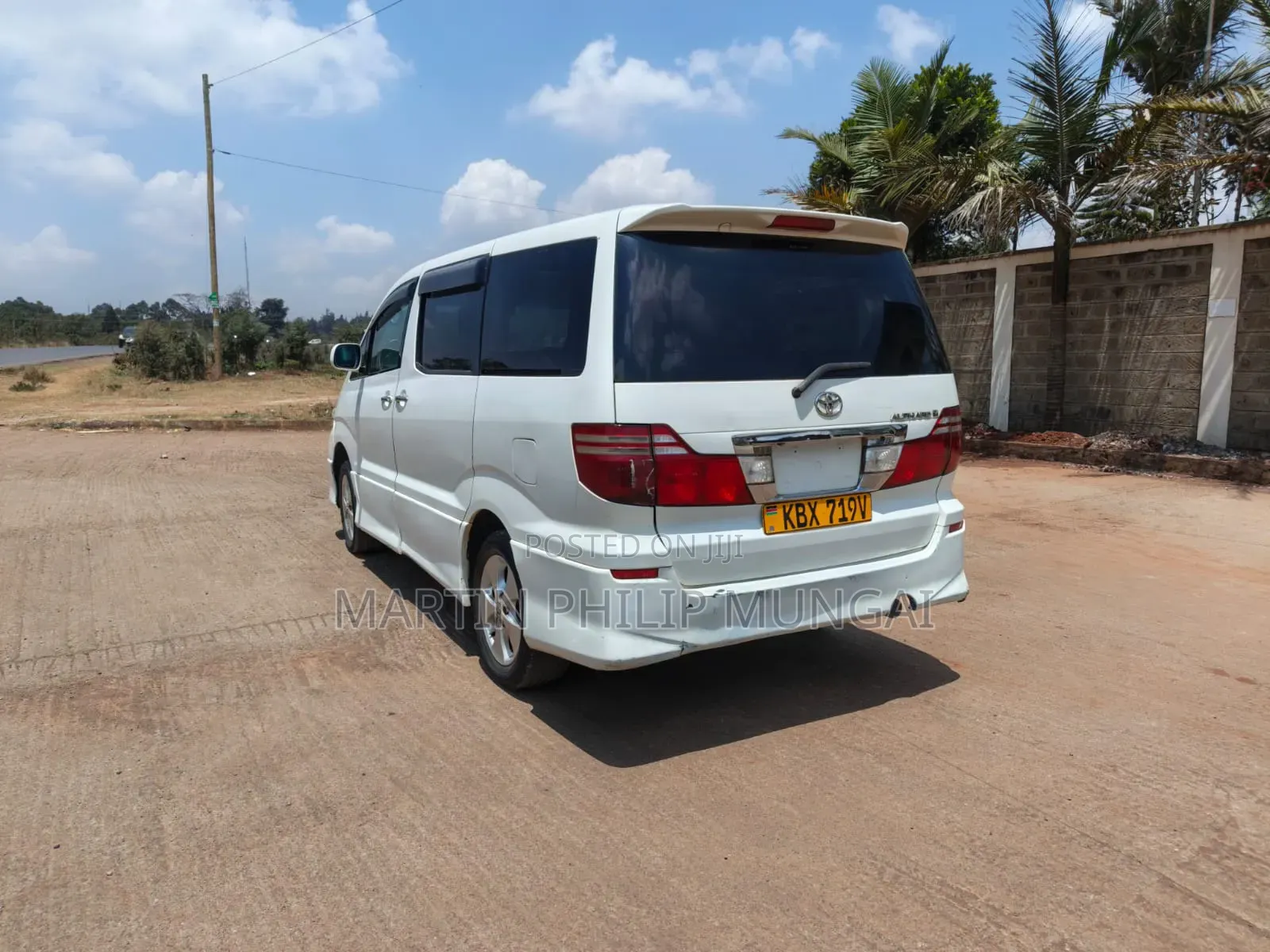 Toyota Alphard 2007 White