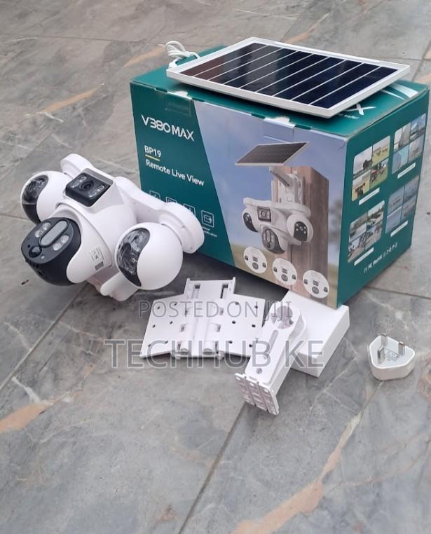 8mp Outdoor Simcard Solar Powered Camera With Solar Panel - main view