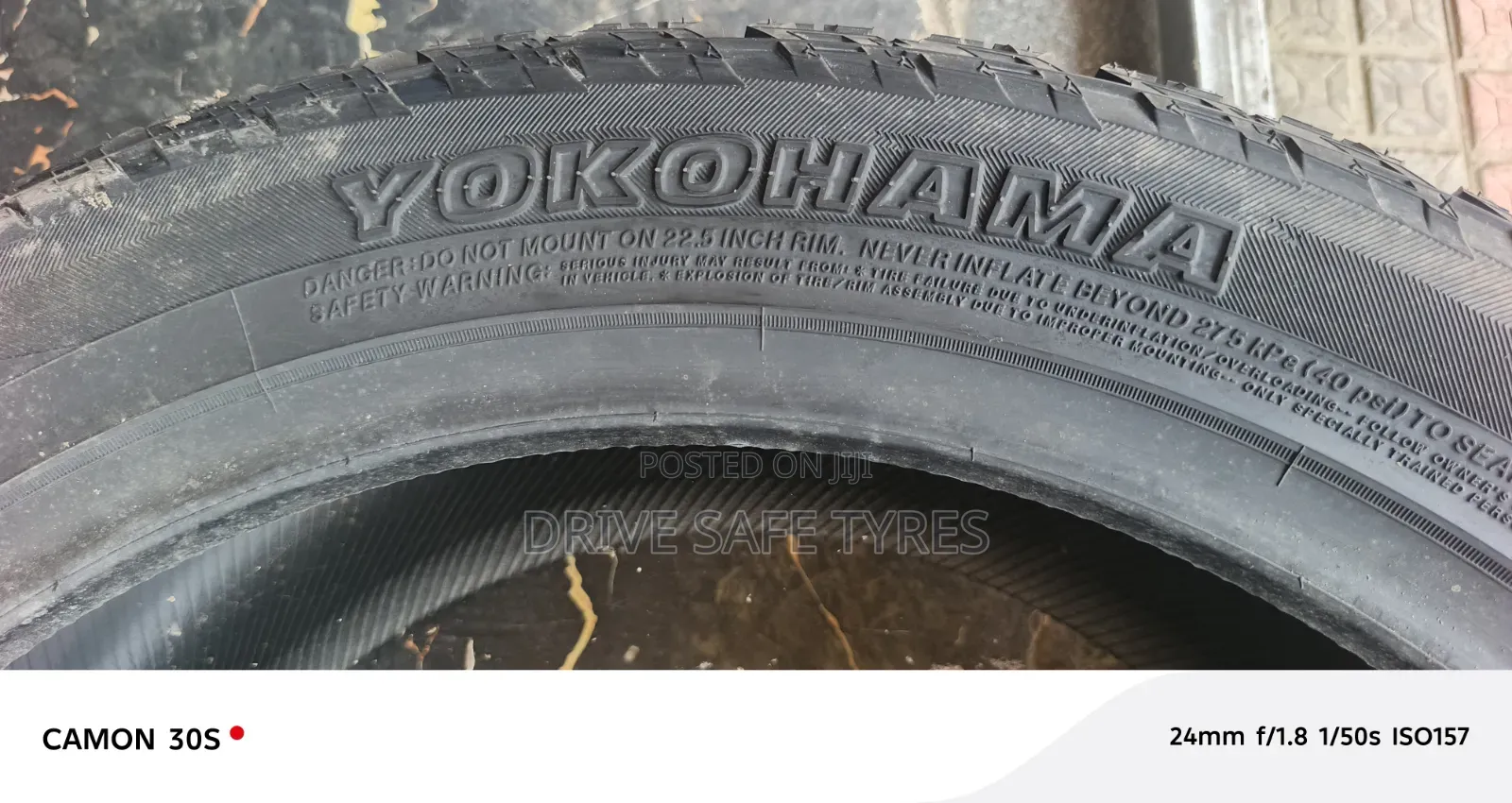 285/45 R 22 Brand New Yokohama Tyre Made in Japan