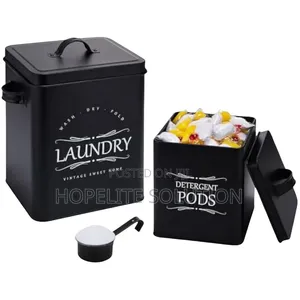 3pcs Laundry Detergent Storage Canister
