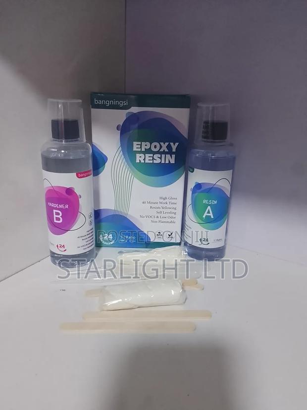 Bangningsi 24-Hour Curing Clear Epoxy Resin - 40 Minute Work Time