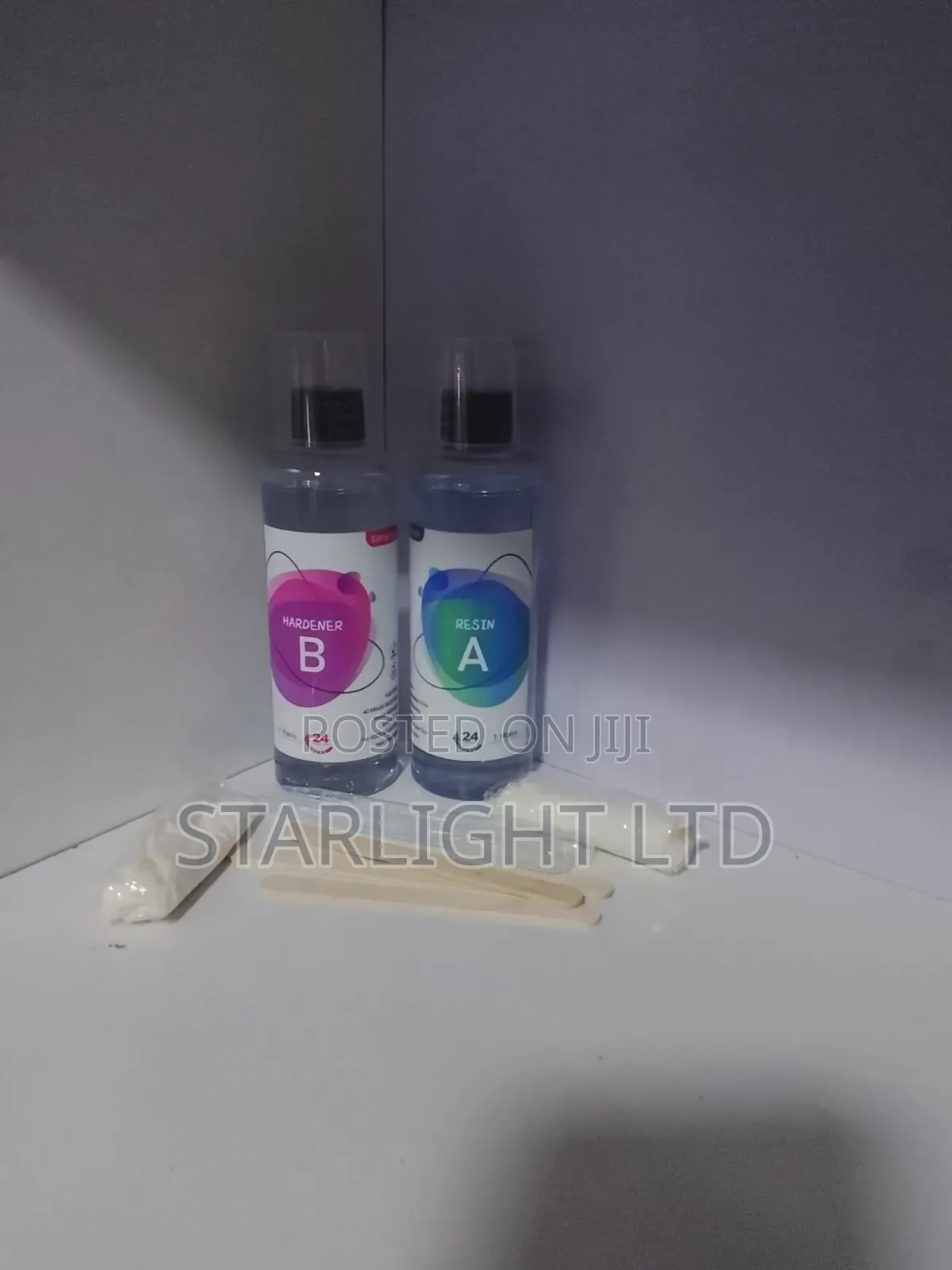 Epoxy Resin - Clear Art Resin Kit With 24-Hour Cure Time, Non-Toxic