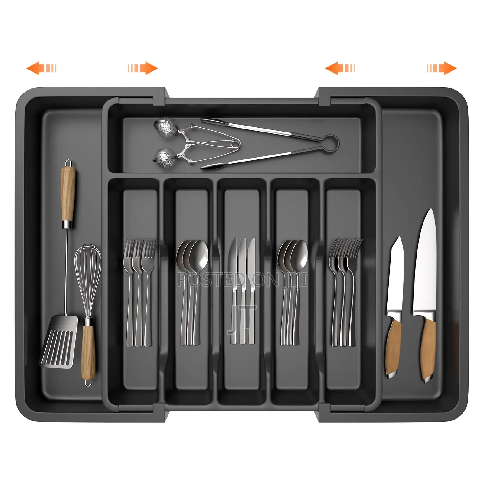Large Size 38x 33-57cm Expandable Cutlery Drawer Organizer