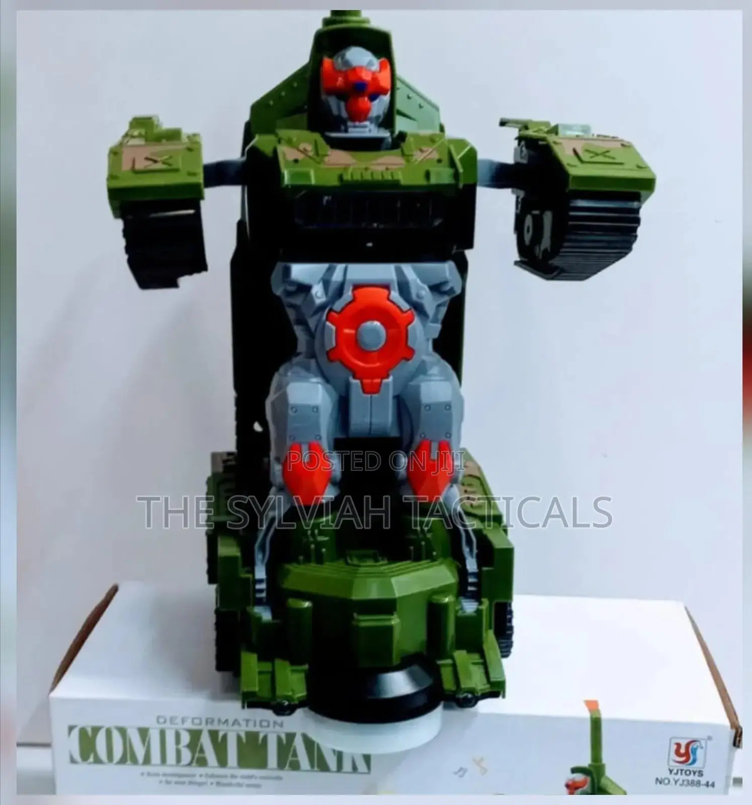 Transforming Robot to a Combat Tank