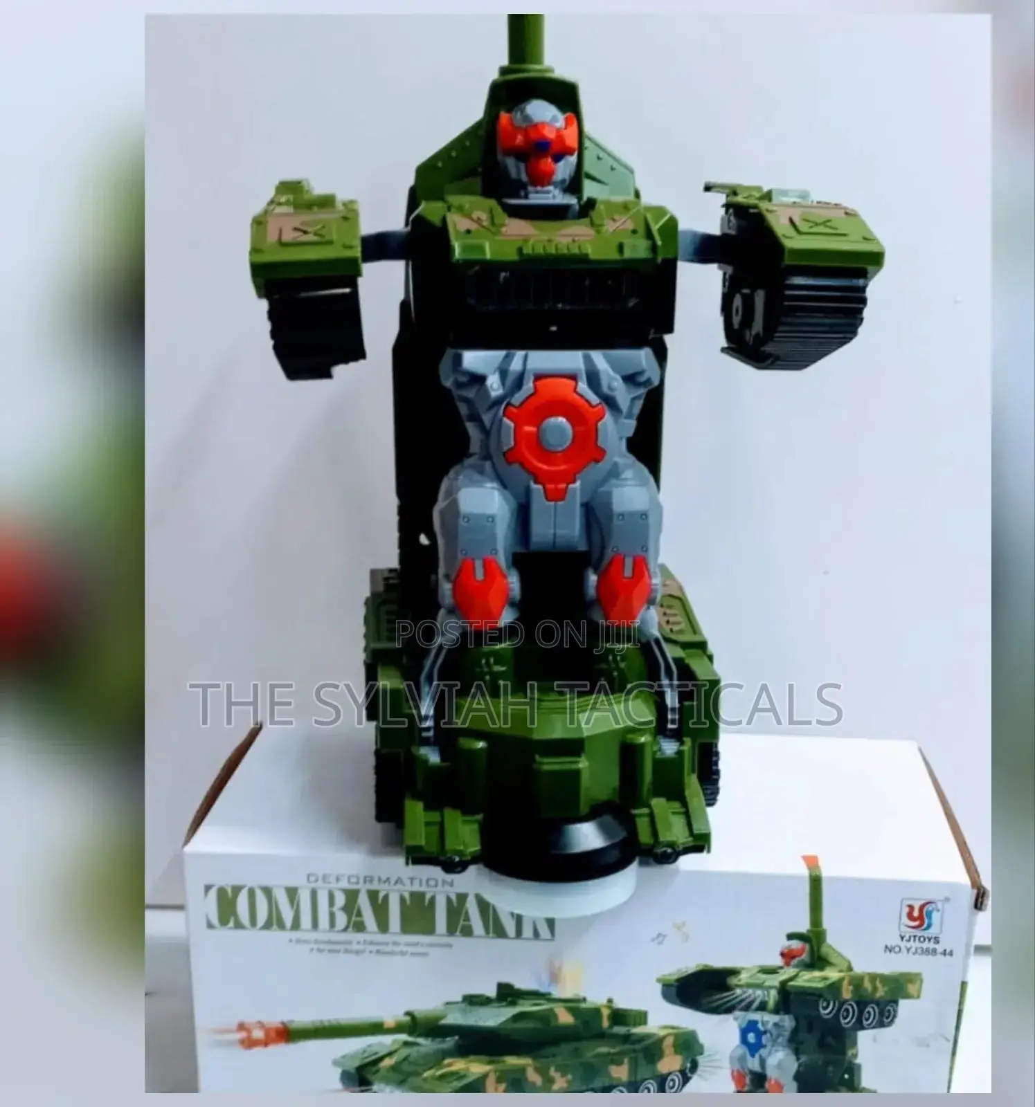 Transforming Robot to a Combat Tank