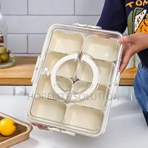 9 in 1 Compartment Food/Spice Storage Box