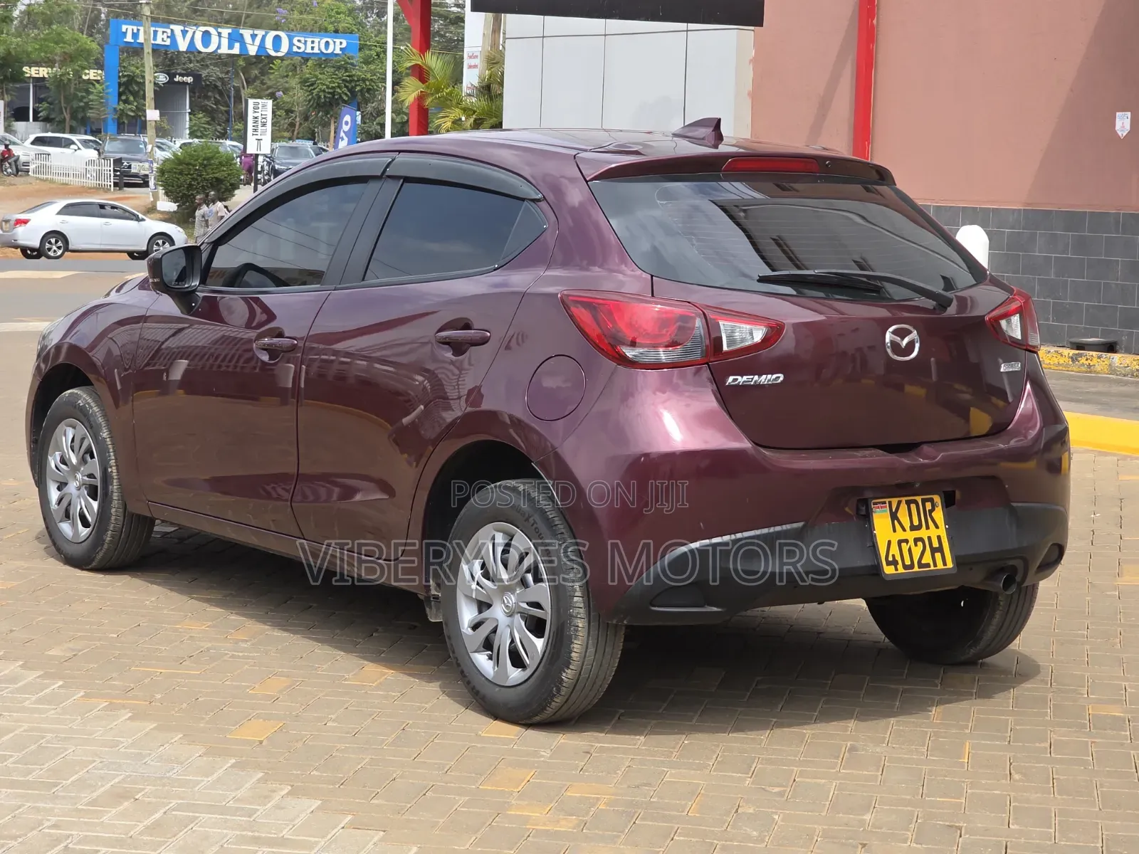Mazda Demio 2017 Burgundy