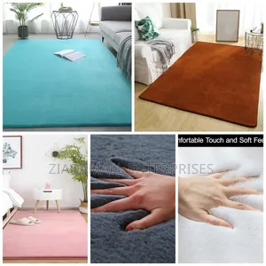 Modern Luxury Style Nordic Rabbit Fur Carpet