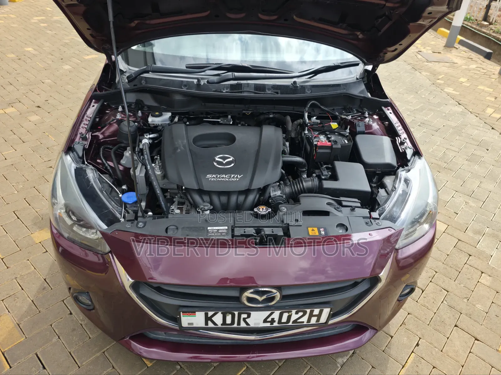 Mazda Demio 2017 Burgundy