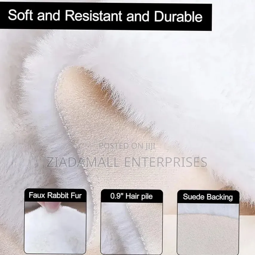 Modern Luxury Style Nordic Rabbit Fur Carpet