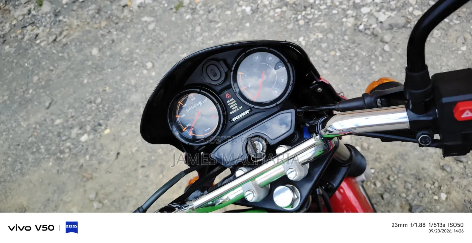Bajaj Boxer 125 2026 Red