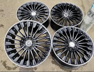 Size 19 Mercedes Benz Rims Staggered Front 8.5,Rare 9.5j