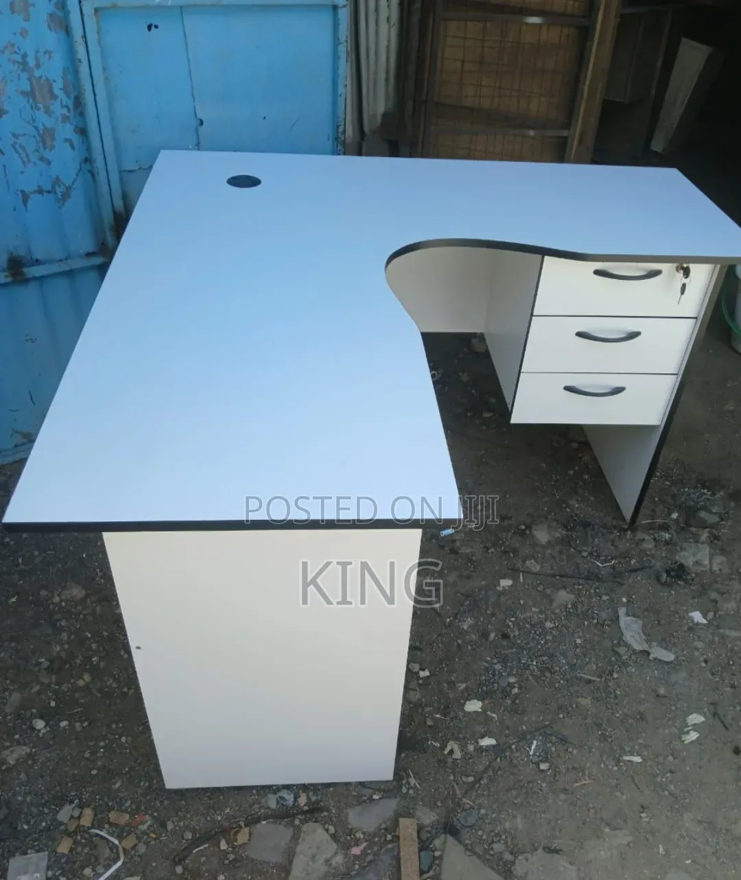 L Shape Reception Office Desk