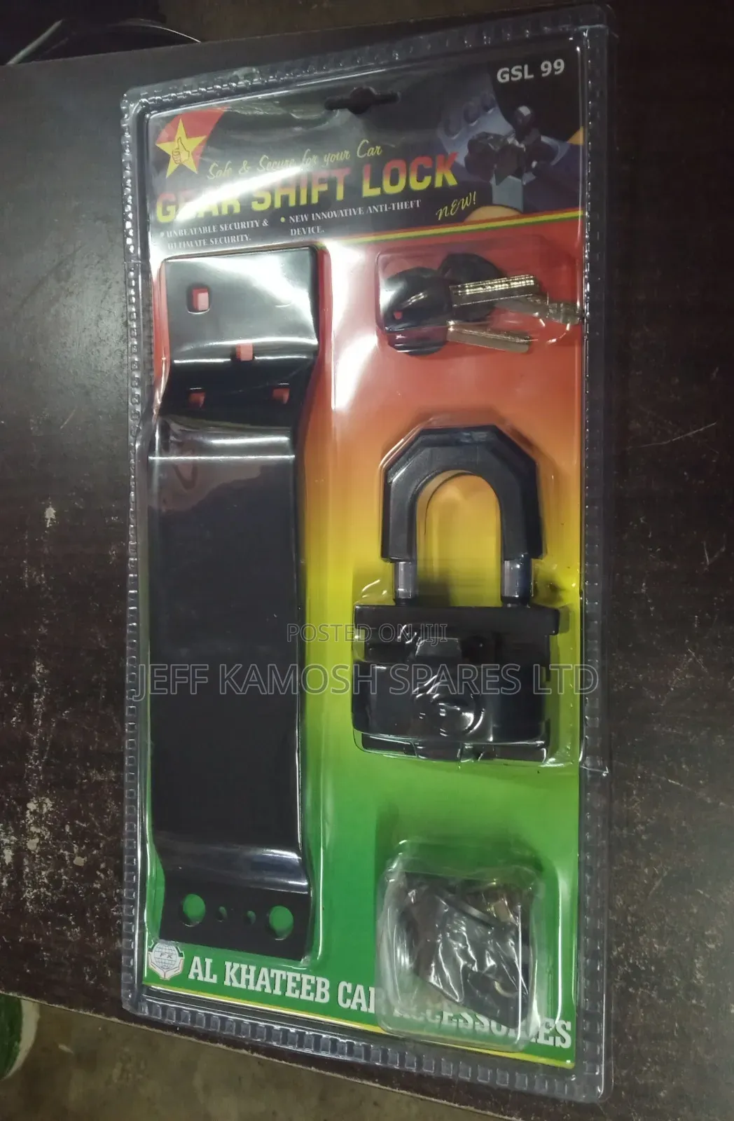 Motor Vehicles Gear Shift Lock Available