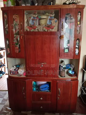 Large Detachable Wooden Wall Unit / Kabati