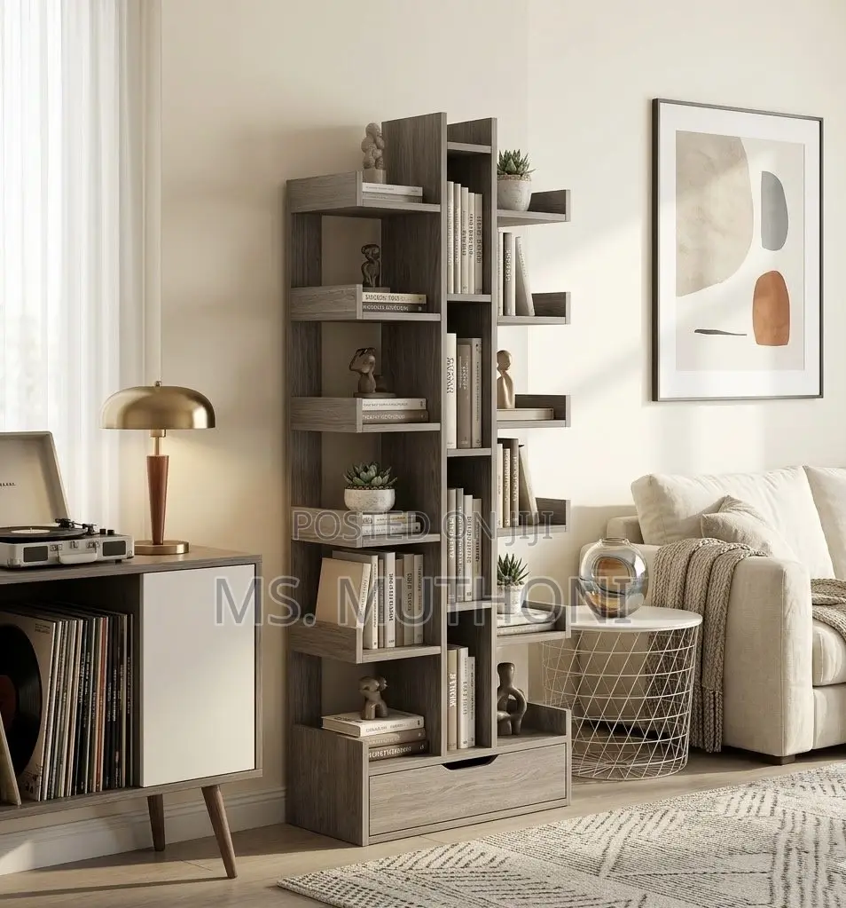 Multipurpose Decorative Bookshelf