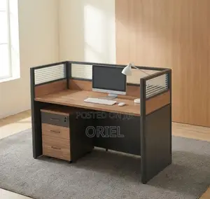 Office Workstation : 1-Seater Workstation Staff Desk