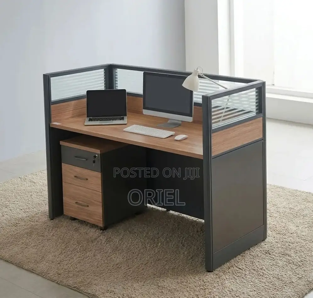 Office Workstation : 1-Seater Workstation Staff Desk