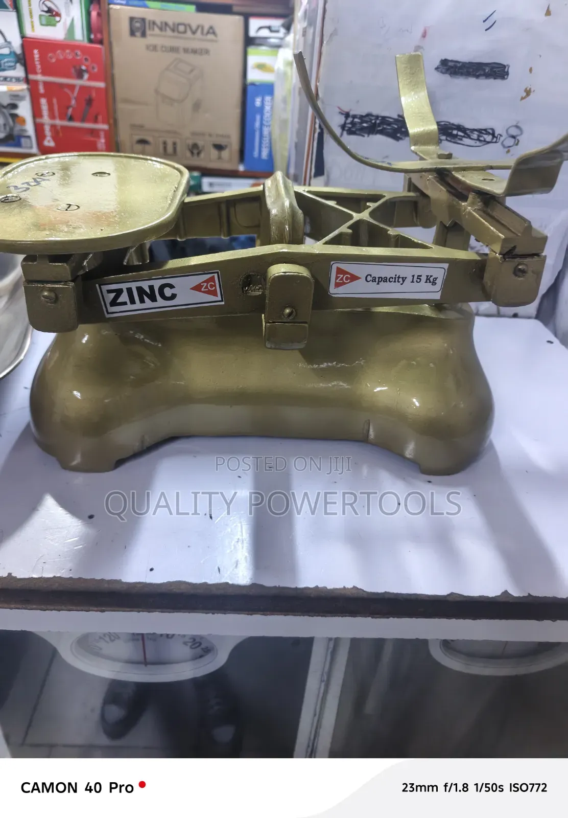 Zinc Analogue Weighing Scale 15kgs