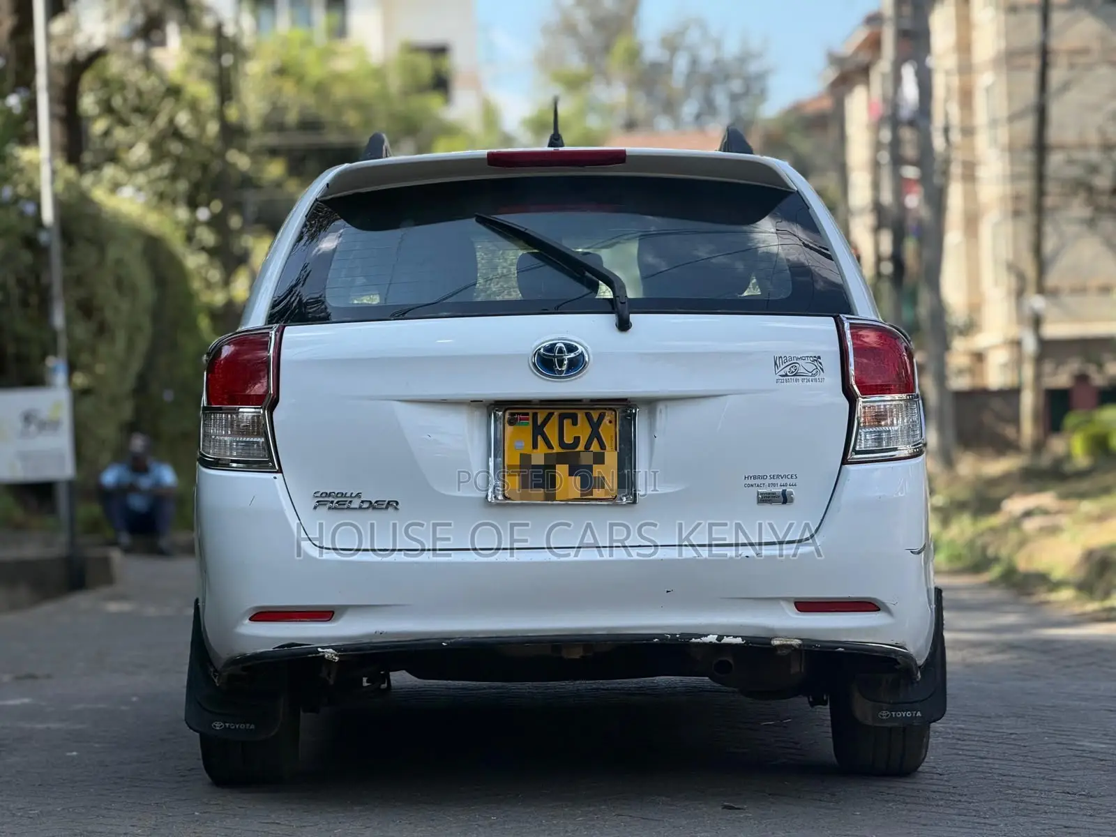 Toyota Corolla Fielder 2014 White