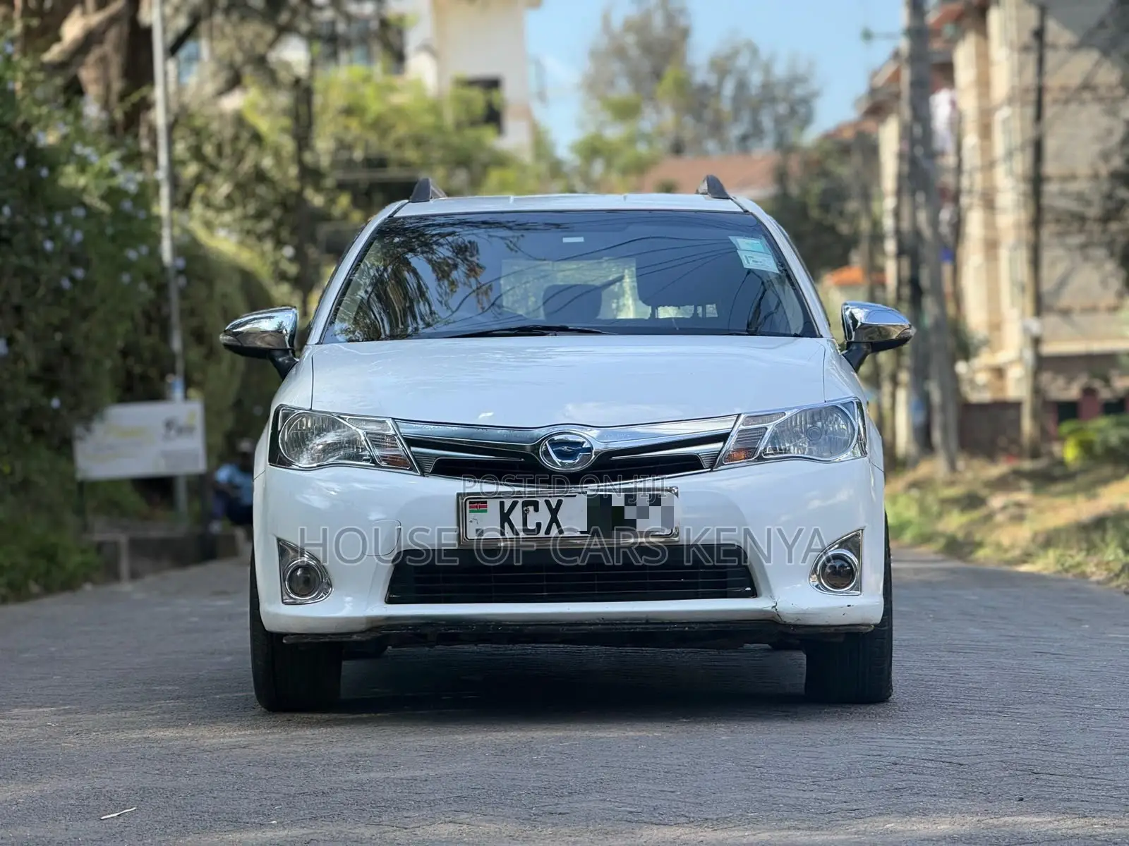 Toyota Corolla Fielder 2014 White
