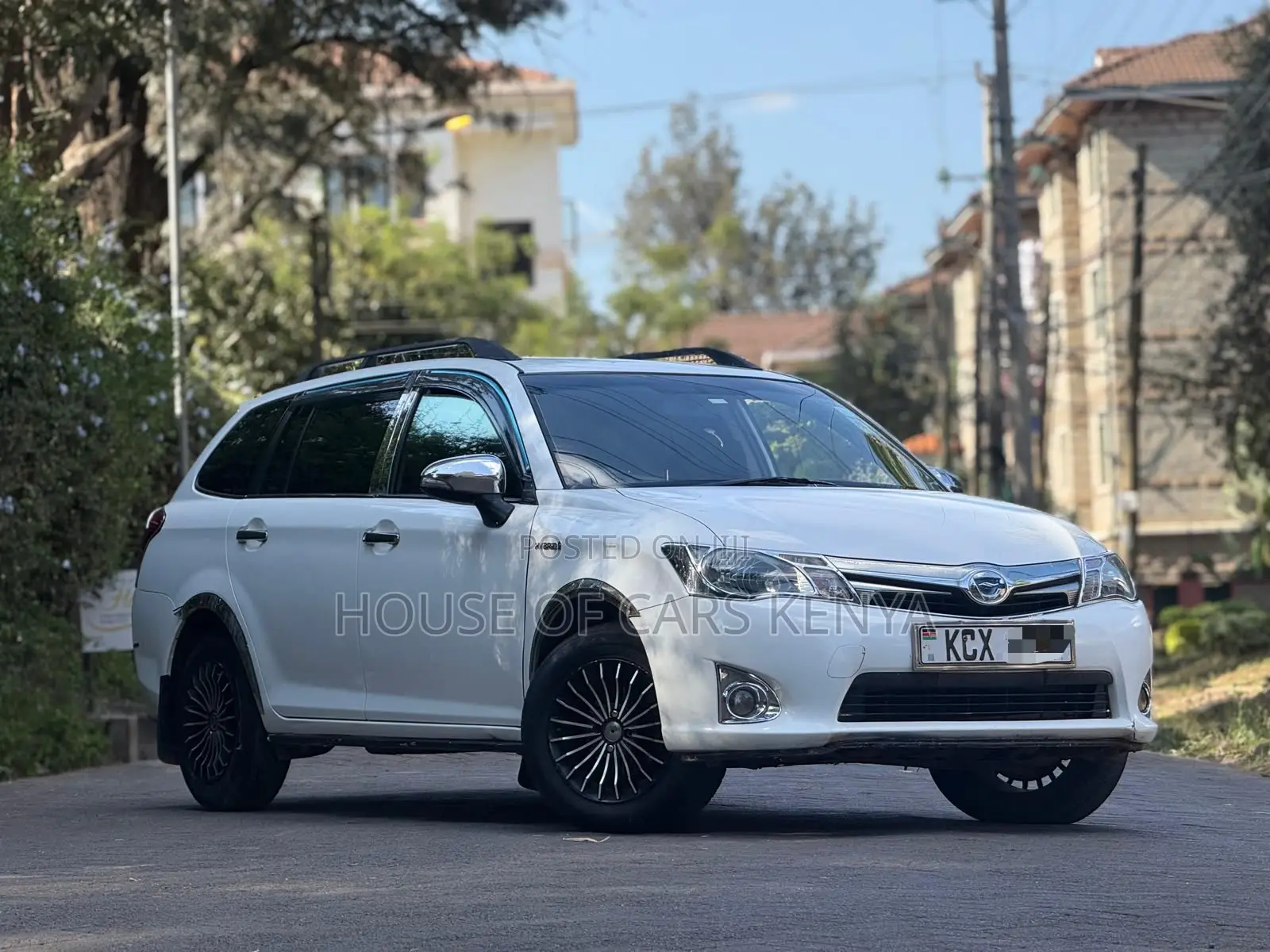 Toyota Corolla Fielder 2014 White