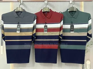 Men’s Striped Polo Shirts – Smart Casual | Various Colours