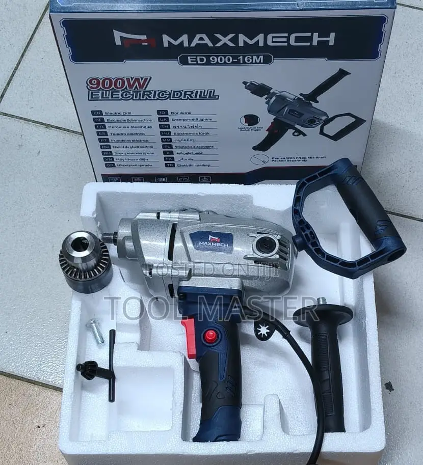 Maxmech 900W Heavy-Duty Drill/900w Hand Drill Machine
