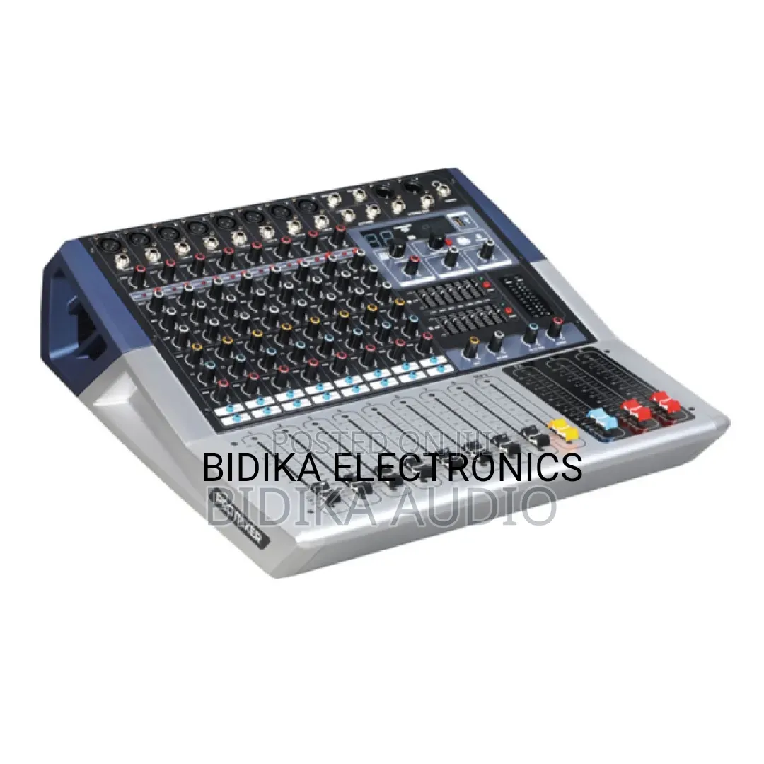 Premier ProMixer KV6 Powered Audio Mixer – High-Performance