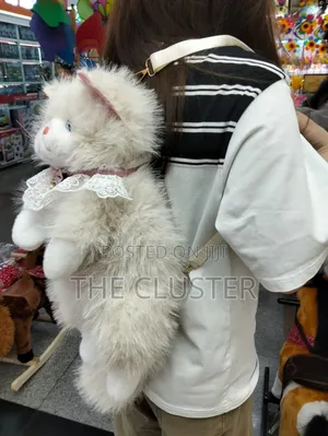 Cute Cat Plush Bagpack