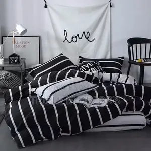 6by7 Nordic Cotton Fibre Duvet Cover Set - Aesthetic Bedding