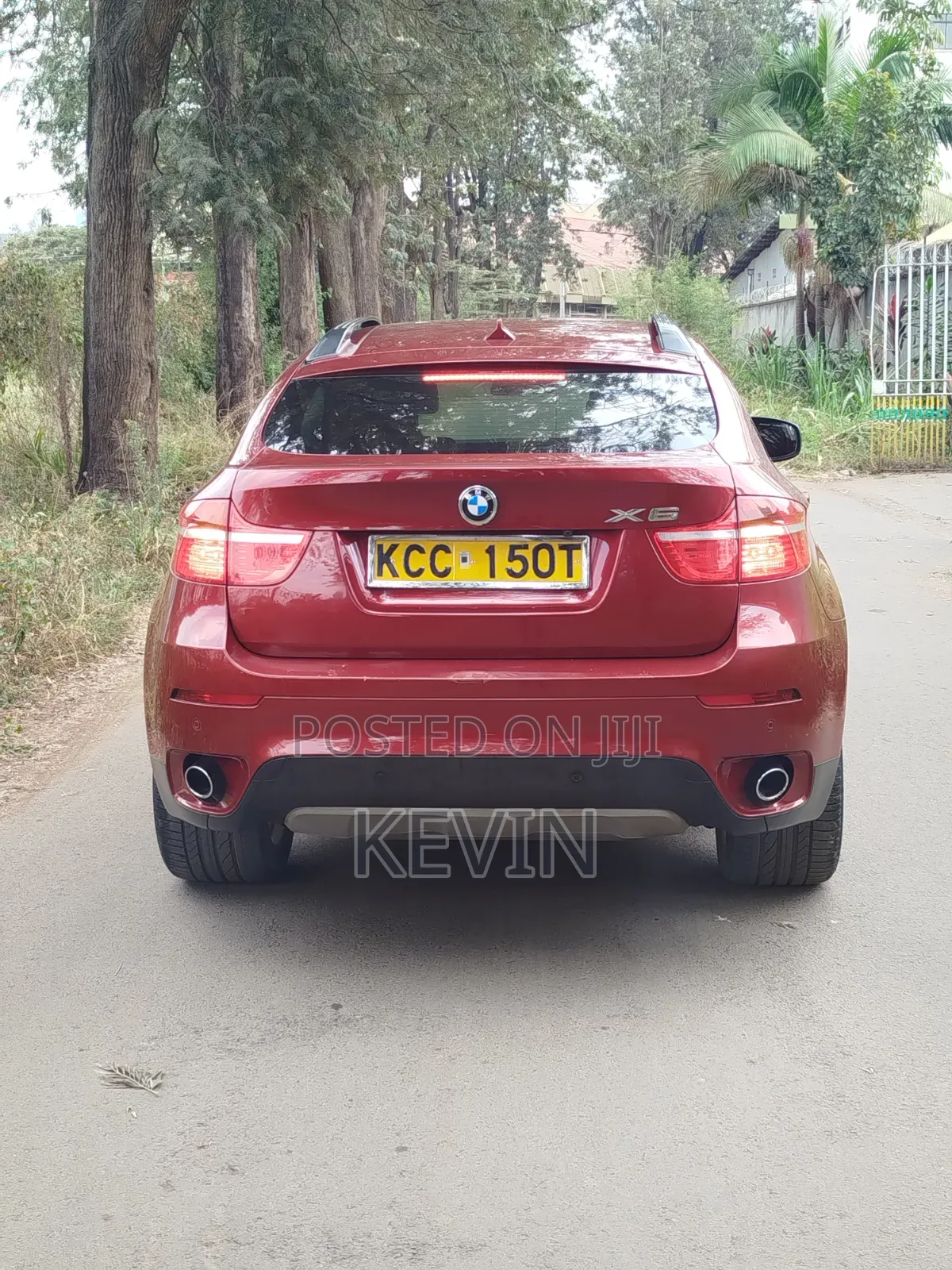 BMW X6 xDrive 30d 2009 Red