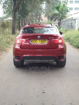 BMW X6 xDrive 30d 2009 Red