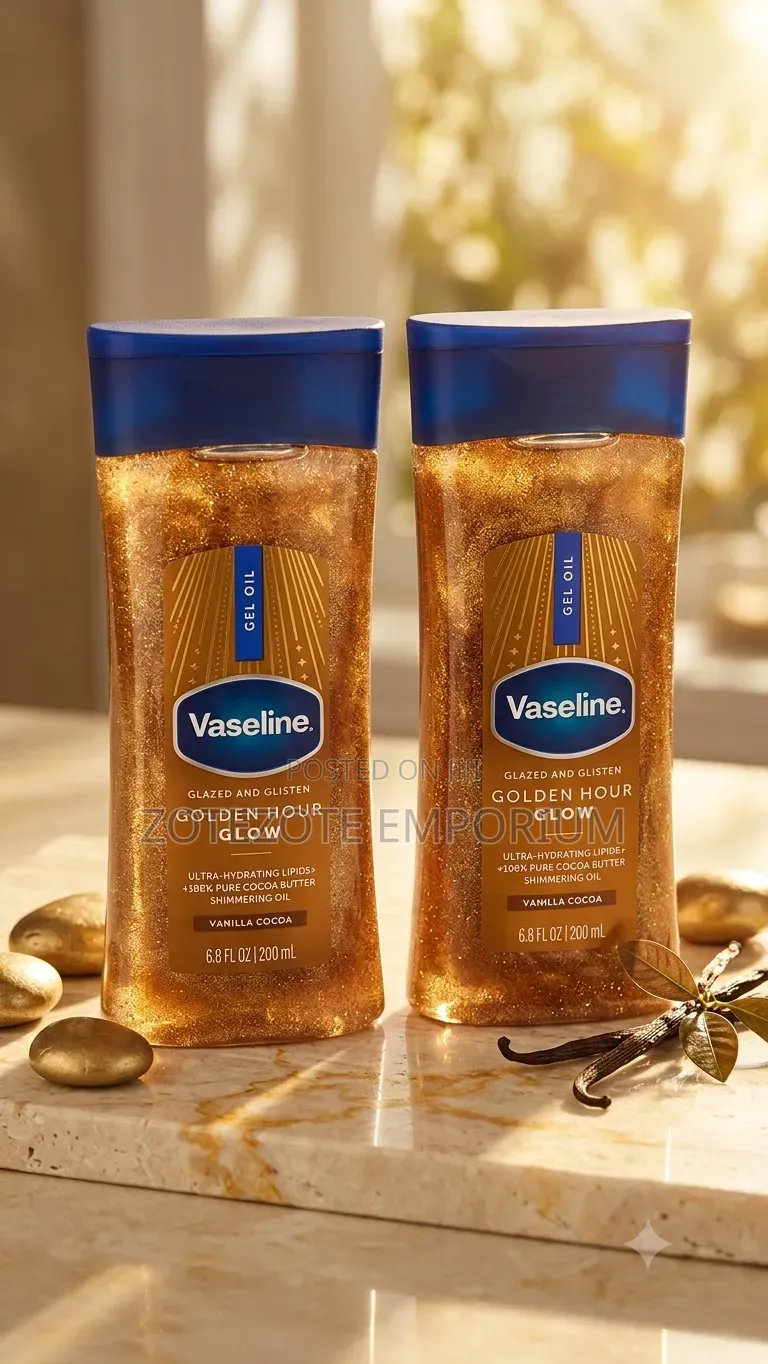 Vaseline Golden Hour Glow Shimmering Body Oil