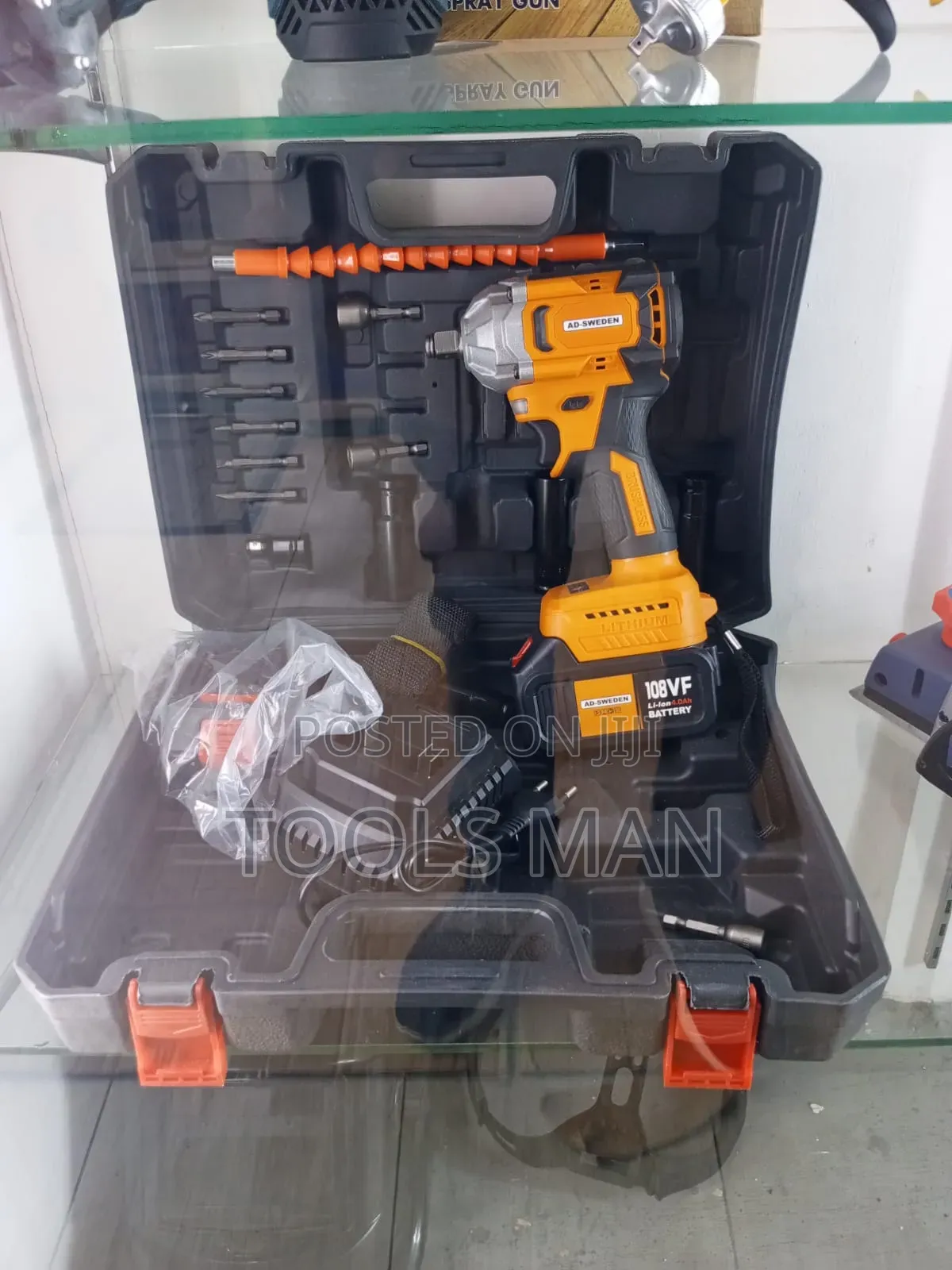 Ad Sweden Cordless Impact Wrench 108VF Kit