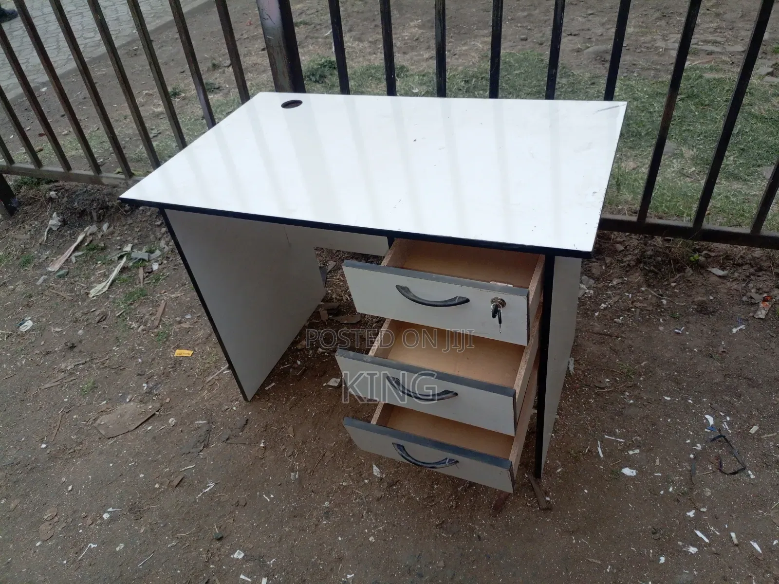 Reception Storage Office Desk