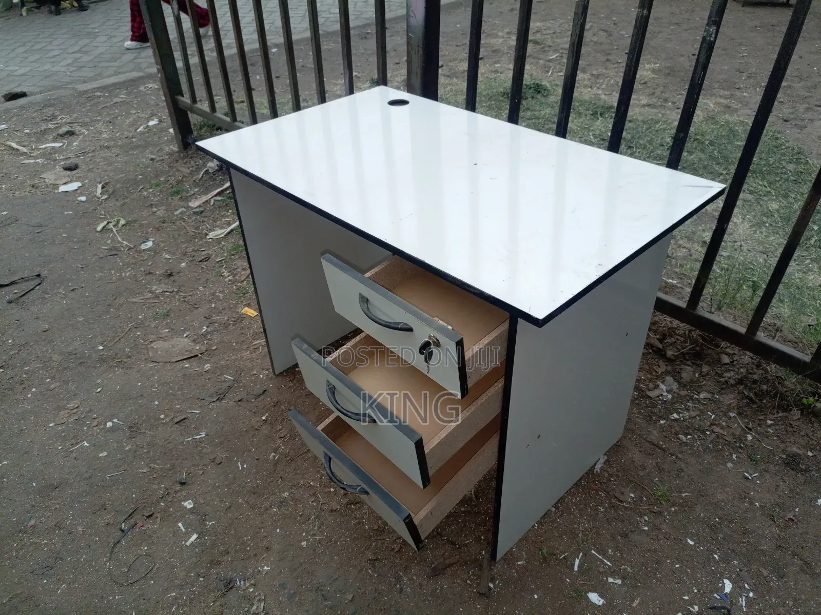 Reception Storage Office Desk