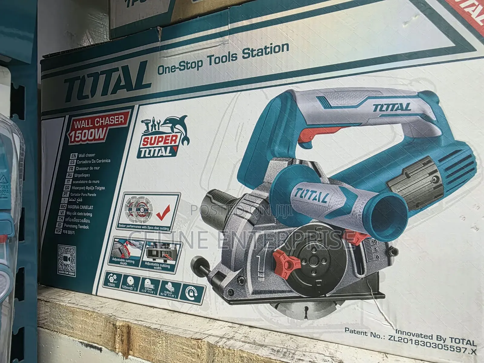 1500W Wall Groove Cutting Machine – 125mm M14