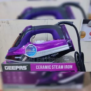 Geepas Heavy Duty Ceramic Wet Dry Steam Iron 3000W GSI24025N