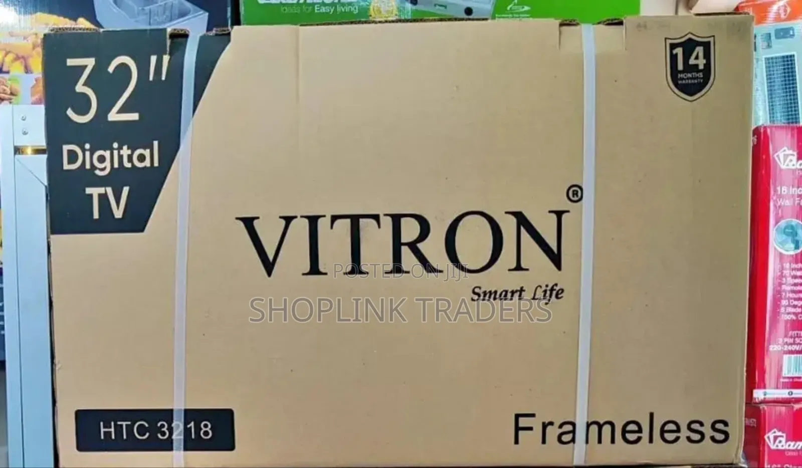 Vitron 32 Inches Digital Frameless TV