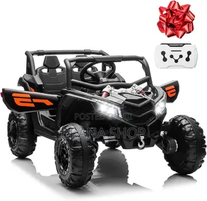 **12V Black Off-Road UTV Buggy Ride-on for Kids **