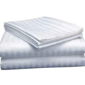 *Luxury Cotton Stripped Bedsheets
