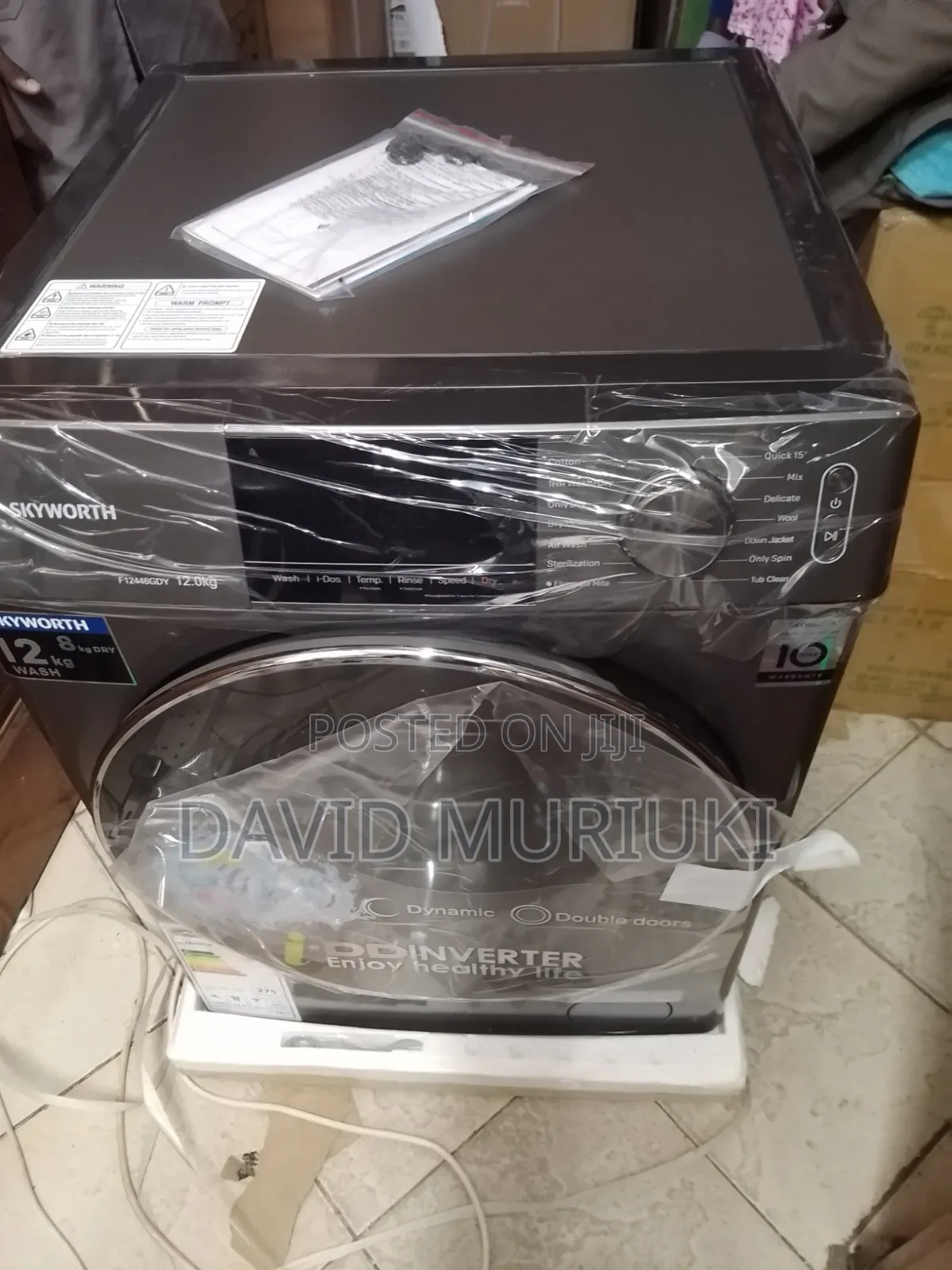 Skyworth 8KG Front Load Washing Machine