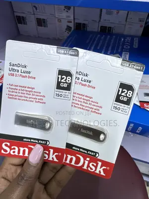 128gb Metallic Sandisk Flashdisk