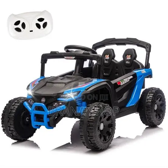 **Kids' 12V Electric Off-Road UTV Buggy – Blue **