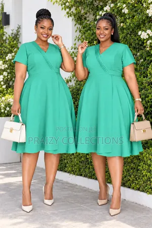 Senori Wrap Skater Dress