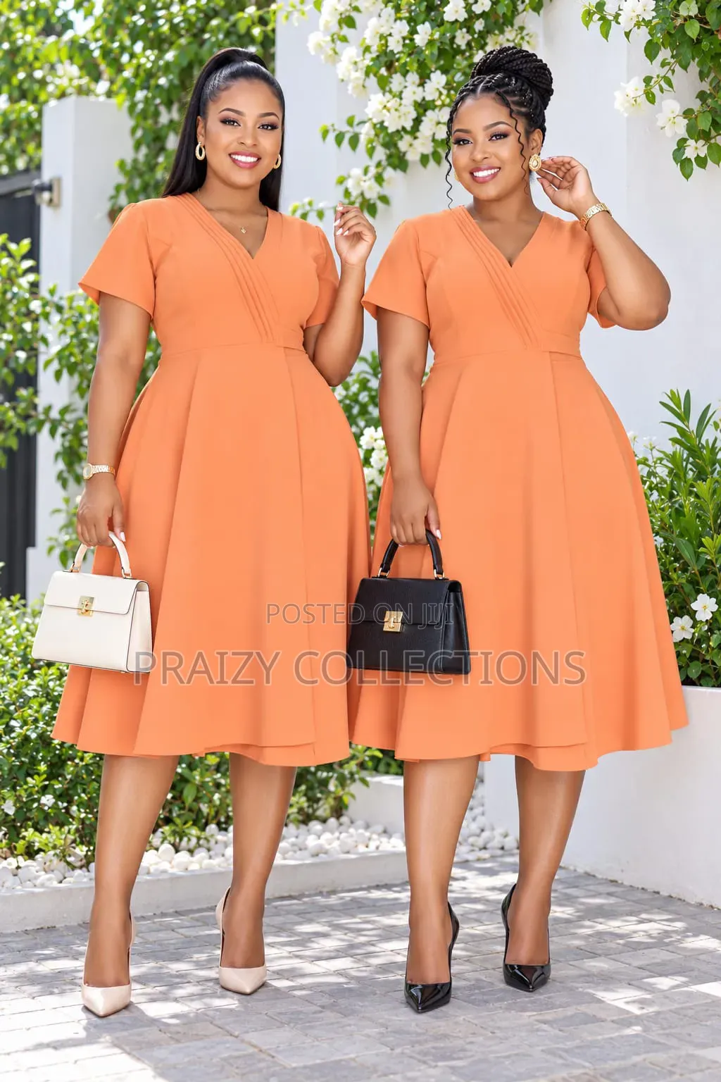 Senori Wrap Skater Dress