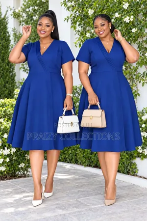 Senori Wrap Skater Dress