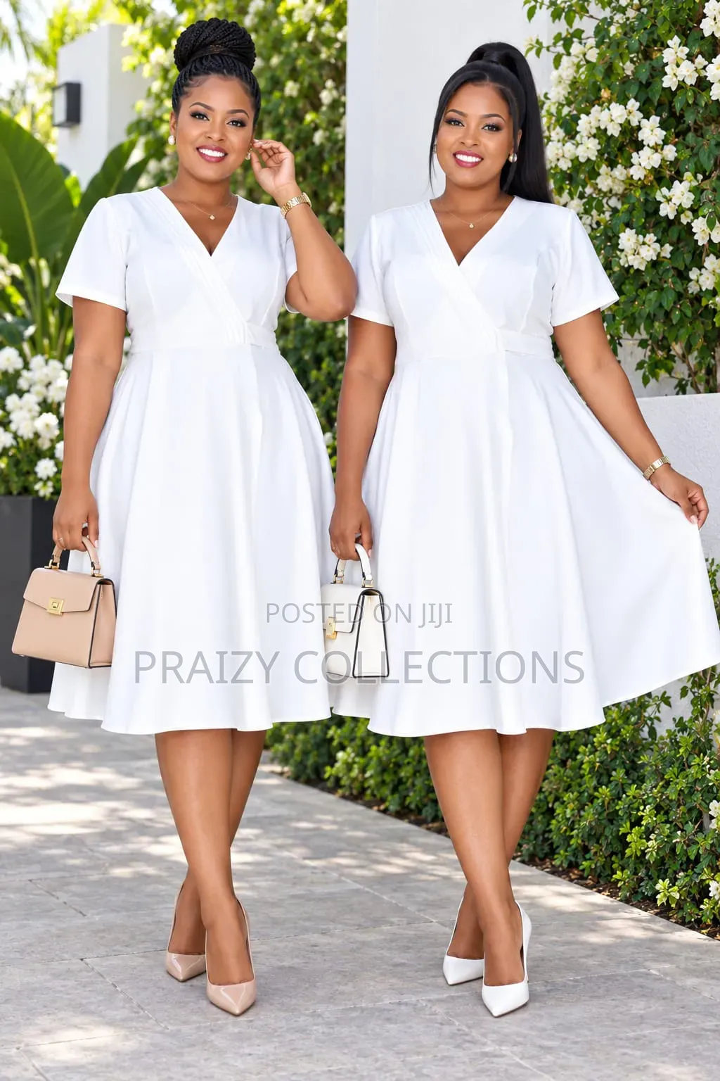 Senori Wrap Skater Dress